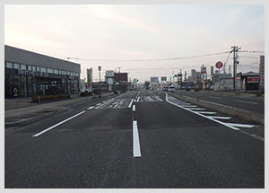 画像：佐賀環状東線道路橋りょう保全工事（舗装補修工）